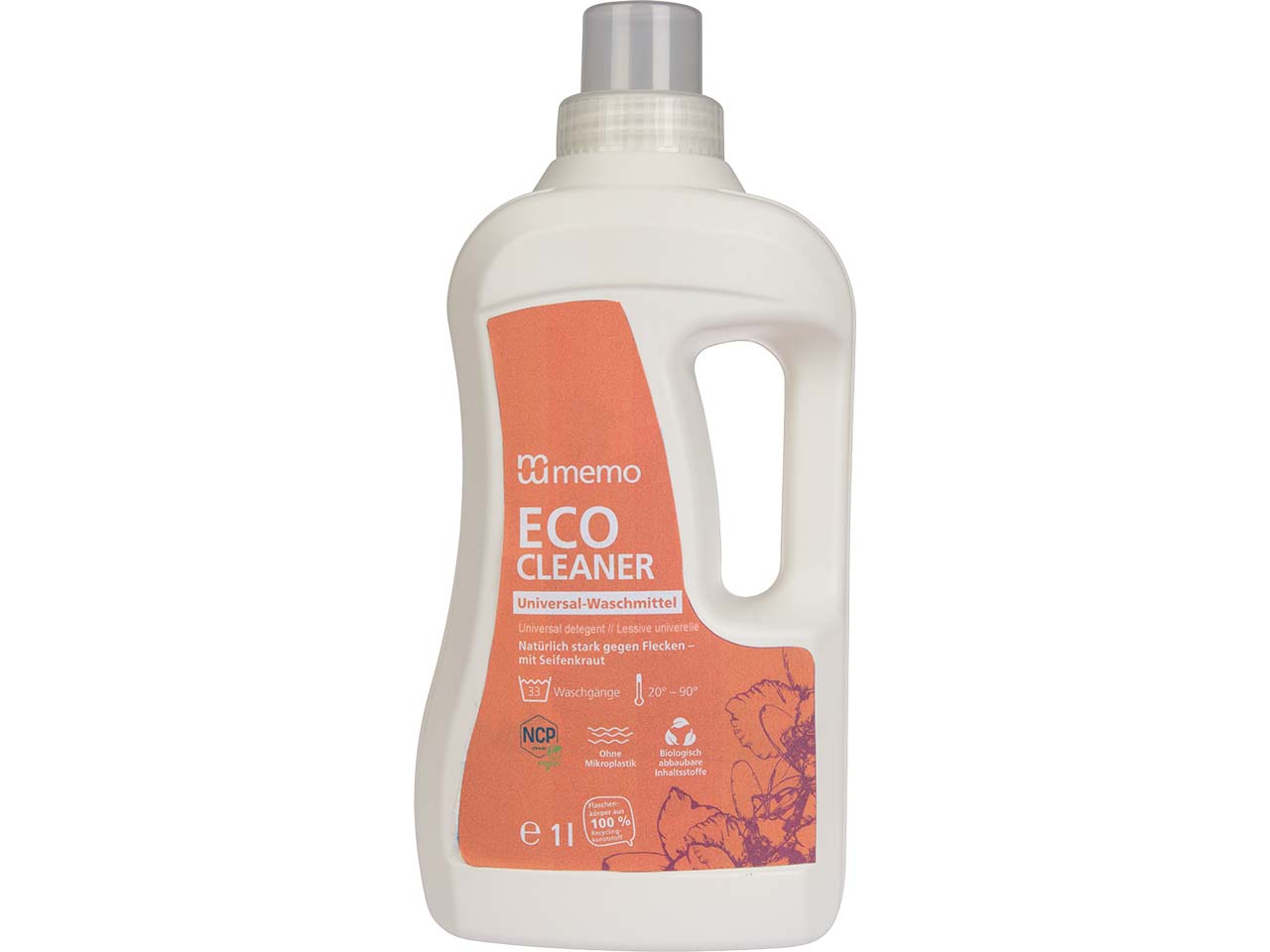 memo Universal-Waschmittel 'ECO CLEANER', 1 l