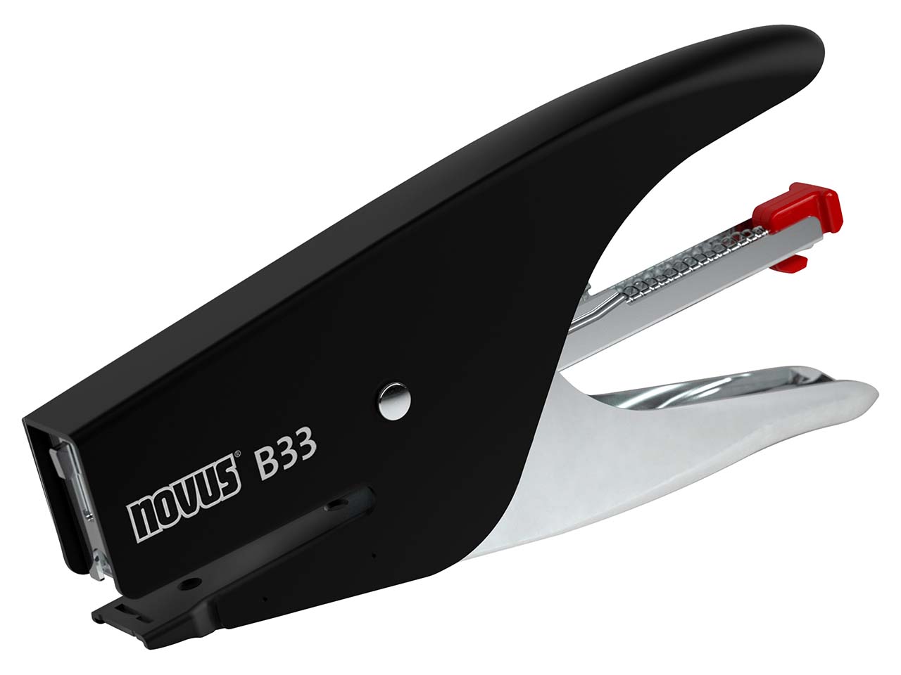 Novus Heftzange "B33" schwarz