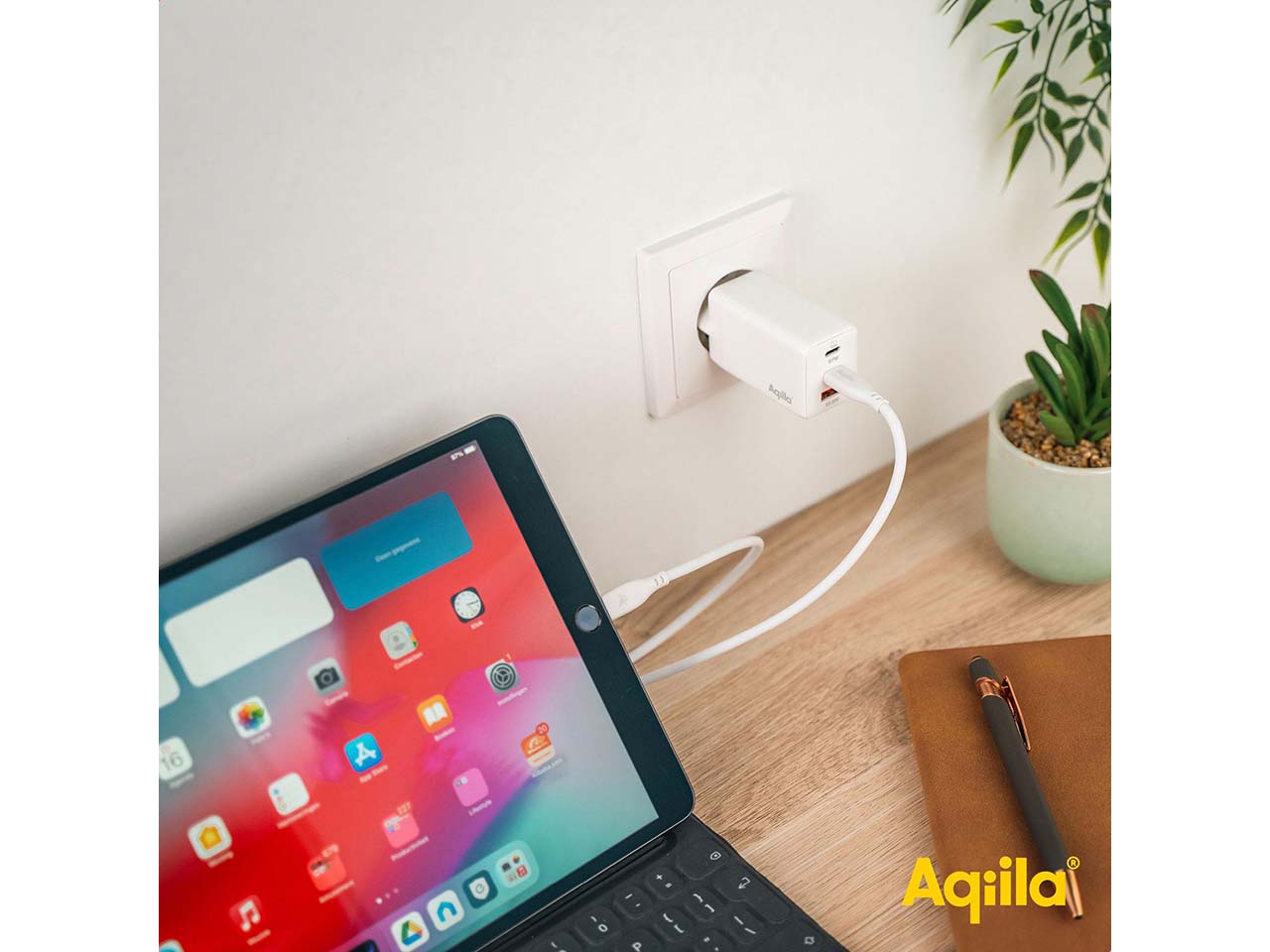 Aqiila USB Ladegerät und Ladeadapter "Chargebird W2"