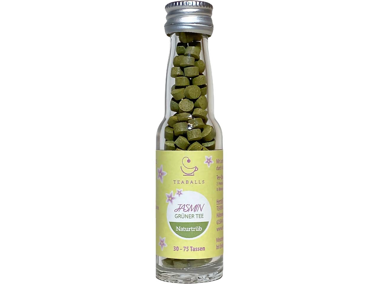 TEABALLS Bio Jasmin Grüntee, 12 g