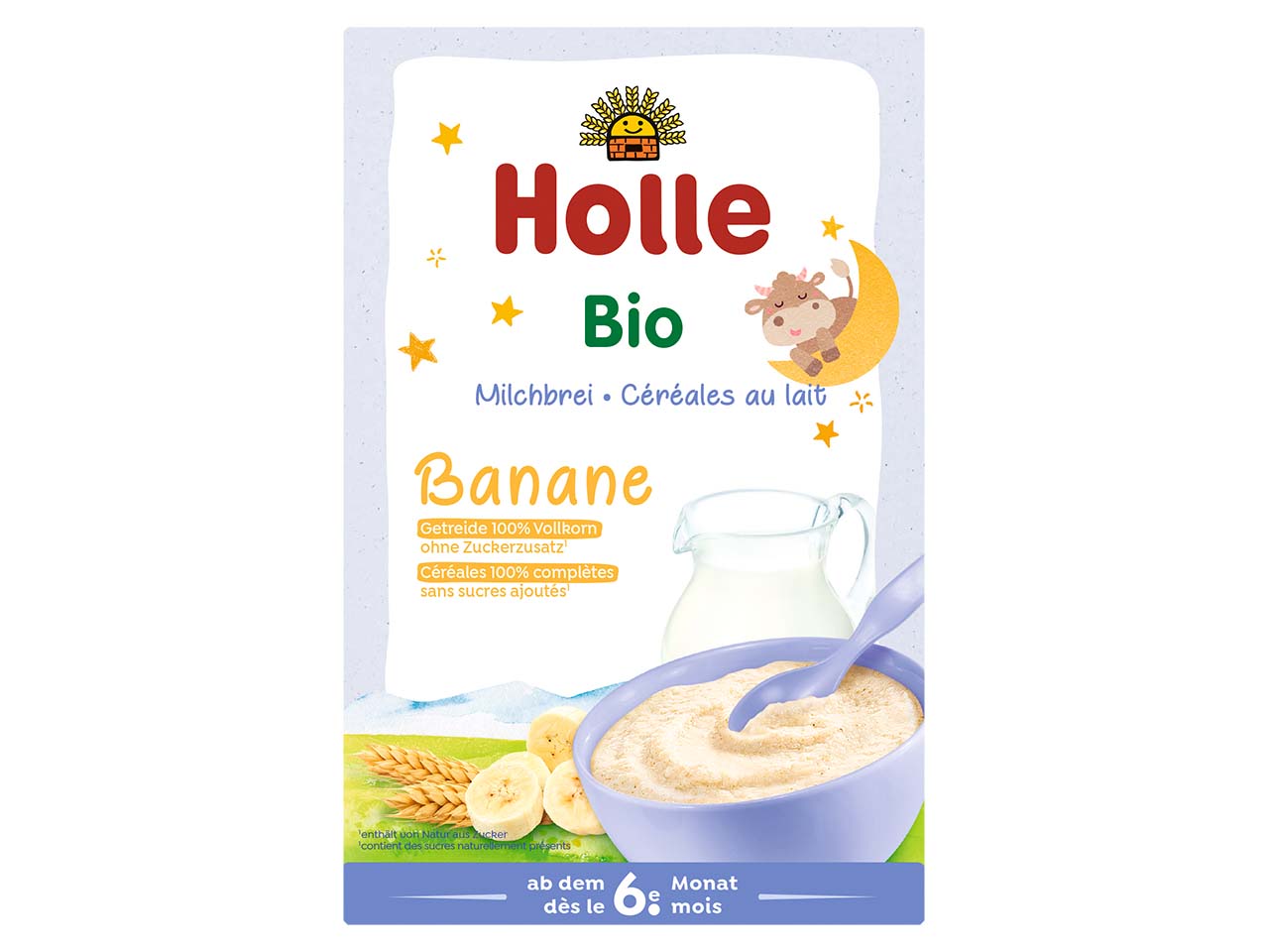 Holle Bio-Milchbrei Banane, ab 6. Monat, 250 g
