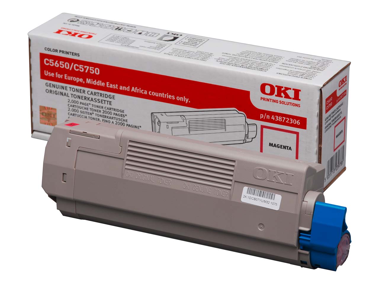 Oki Toner 43872306 magenta