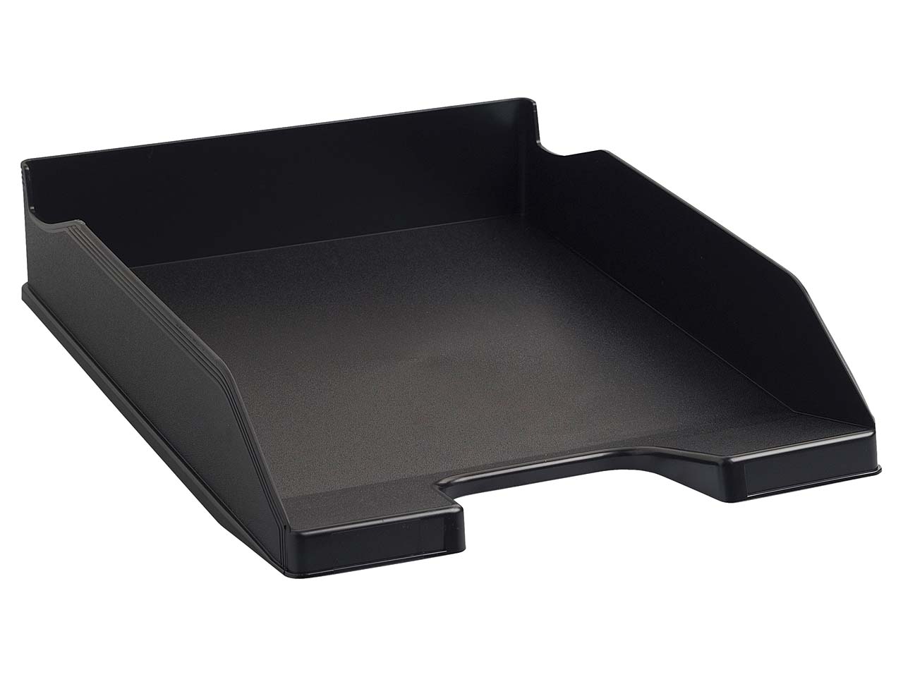 Exacompta Briefablage "Forever" aus Recyclingkunststoff, schwarz