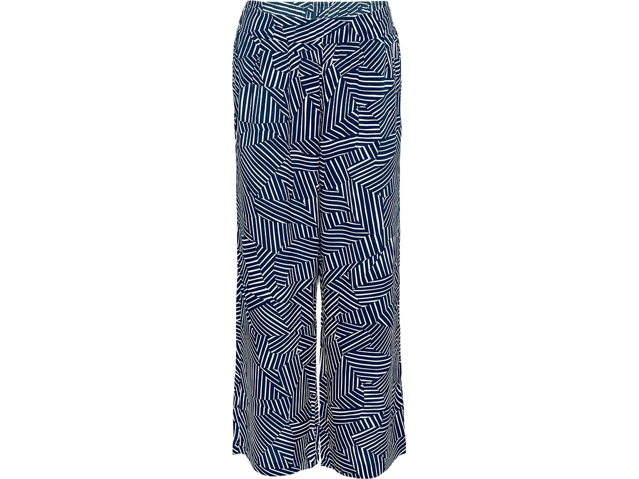 Living Crafts Damen-Hose 'MALOU' mit hohem Bund, stripe/memory, Gr. 38