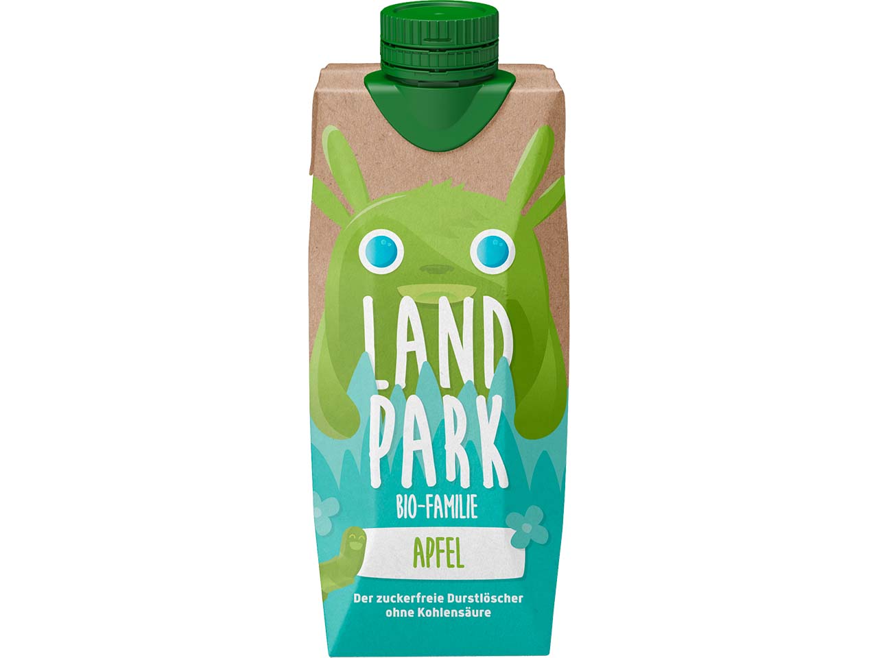 LANDPARK Bio-Erfrischungsgetränk Apfel "Bio-Familie", 0,5 l