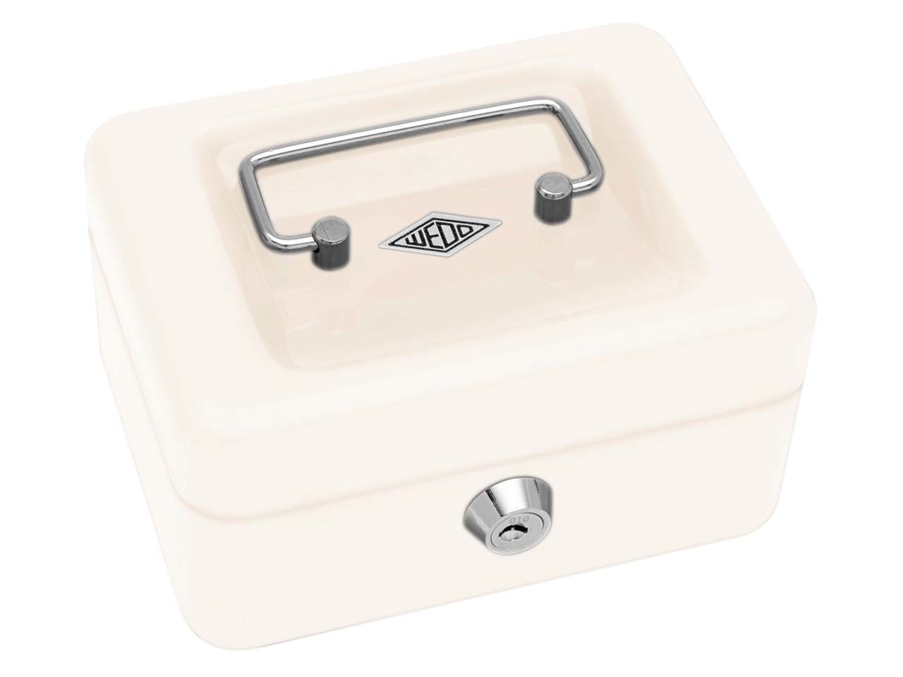 Geldkassette Gr.1 weiß 15,2x11,5x8,0cm