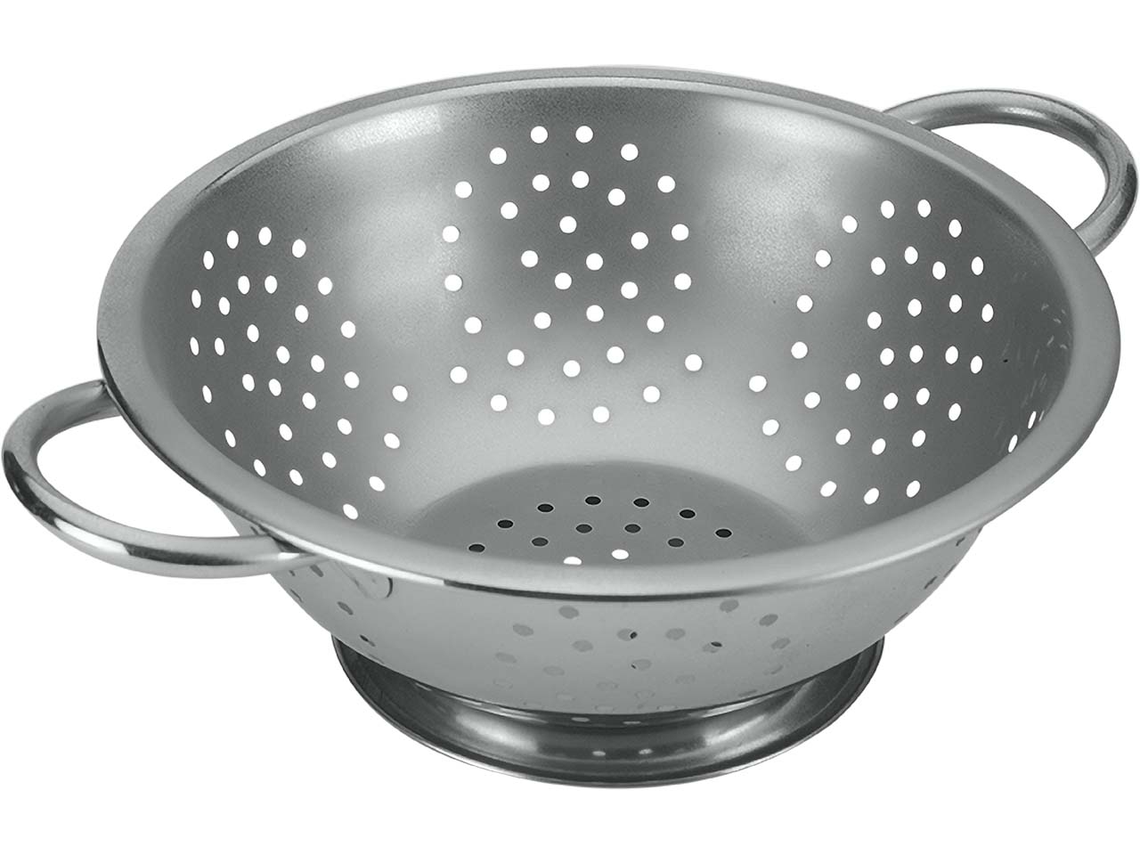 Metaltex Standsieb ø 24 cm aus Edelstahl, groblöchrig