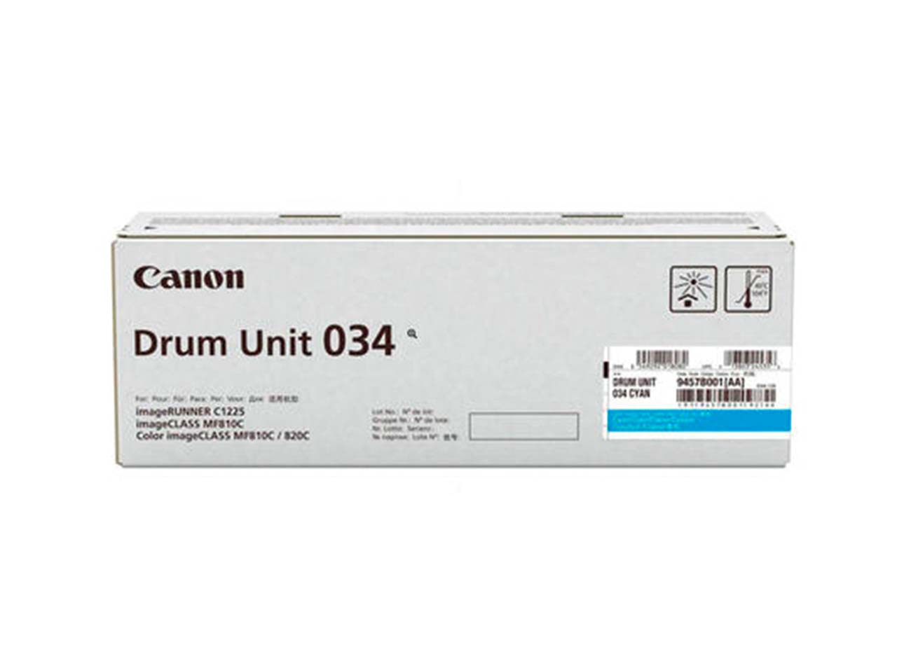 Canon Trommel 034 cyan