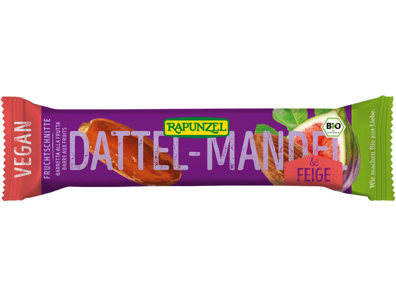 RAPUNZEL Fruchtschnitte mit Dattel und Mandel "Leckerli", 40 g