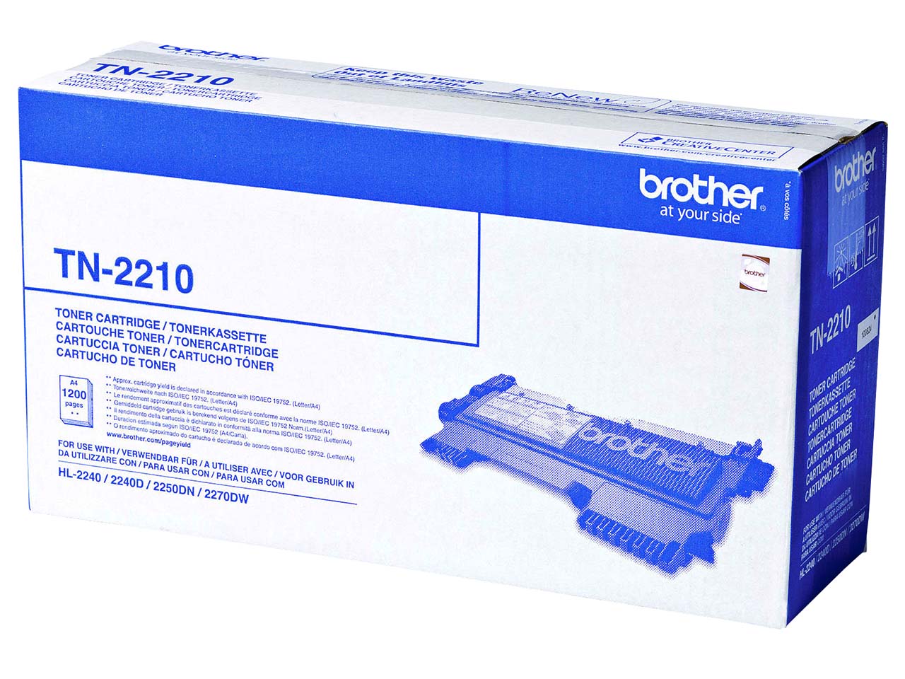 Brother Toner TN-2210 schwarz