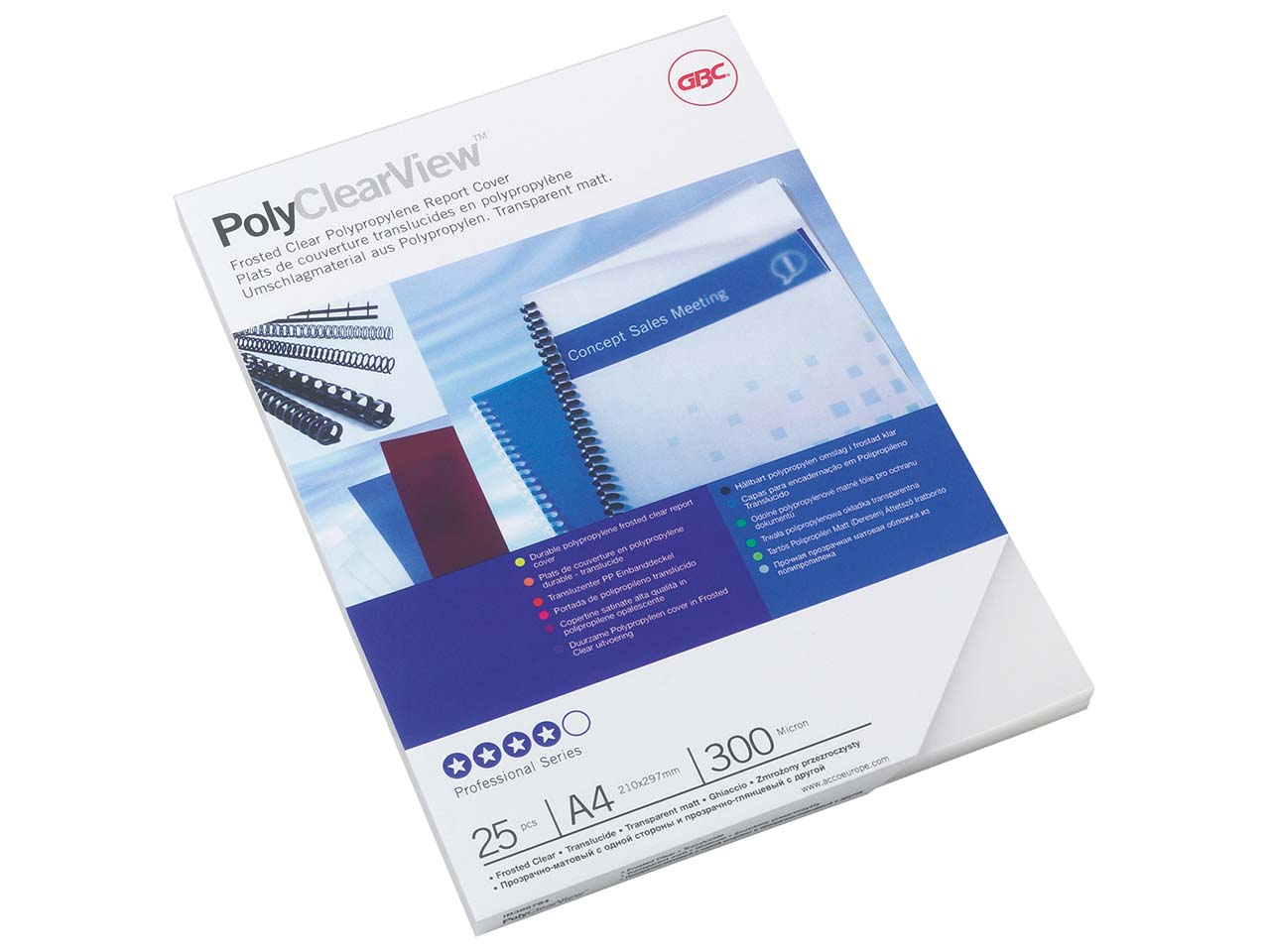 25 PolyClear 0,3 mm transparent