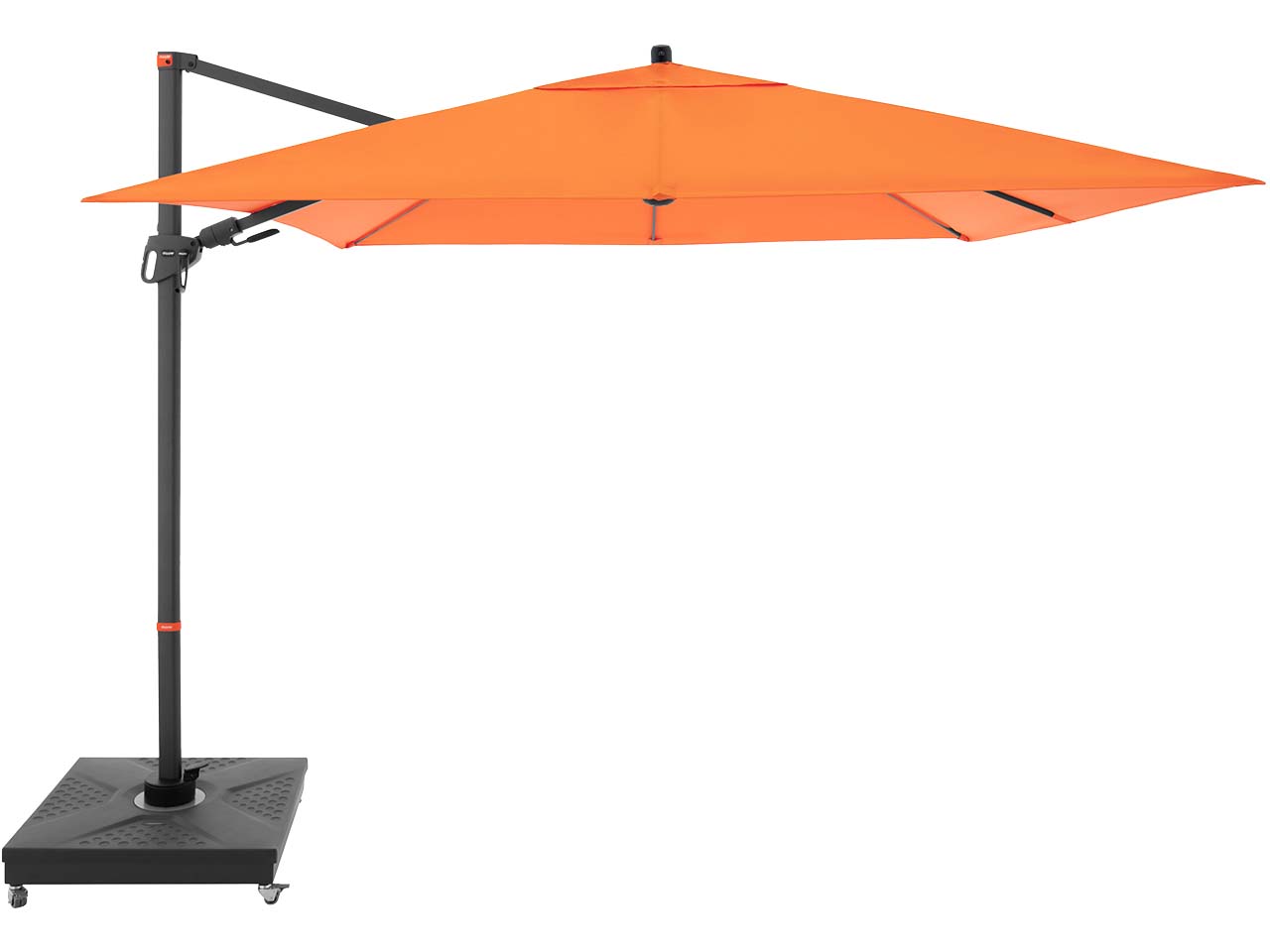 doppler Pendelschirm "myZone AX" 280 x 280 cm, orange