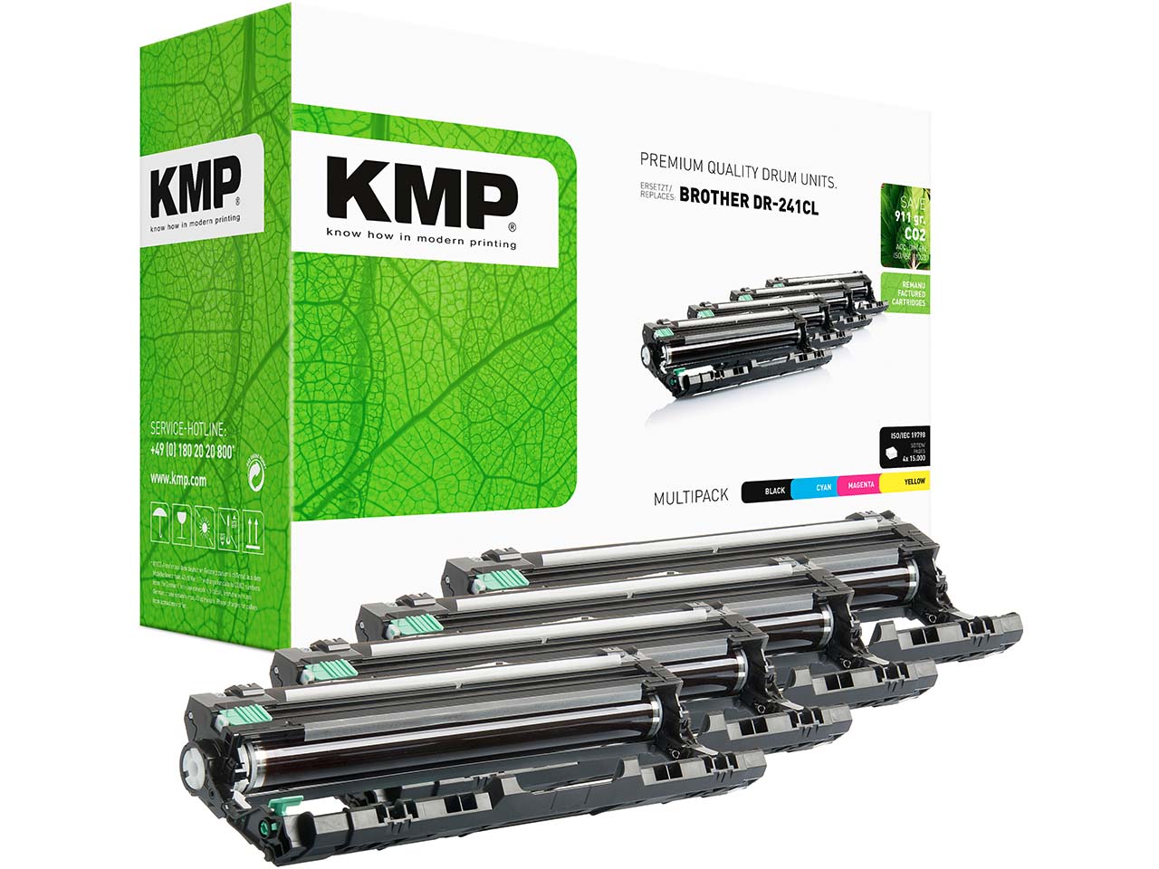 KMP Trommel ersetzt Brother DR-241 CL