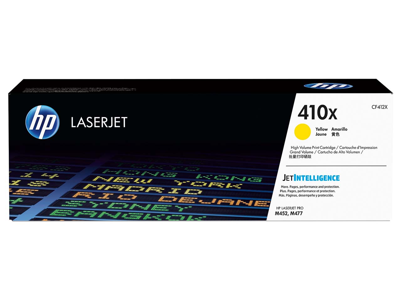 hp Druckkassette CF412X, Nr. 410X gelb