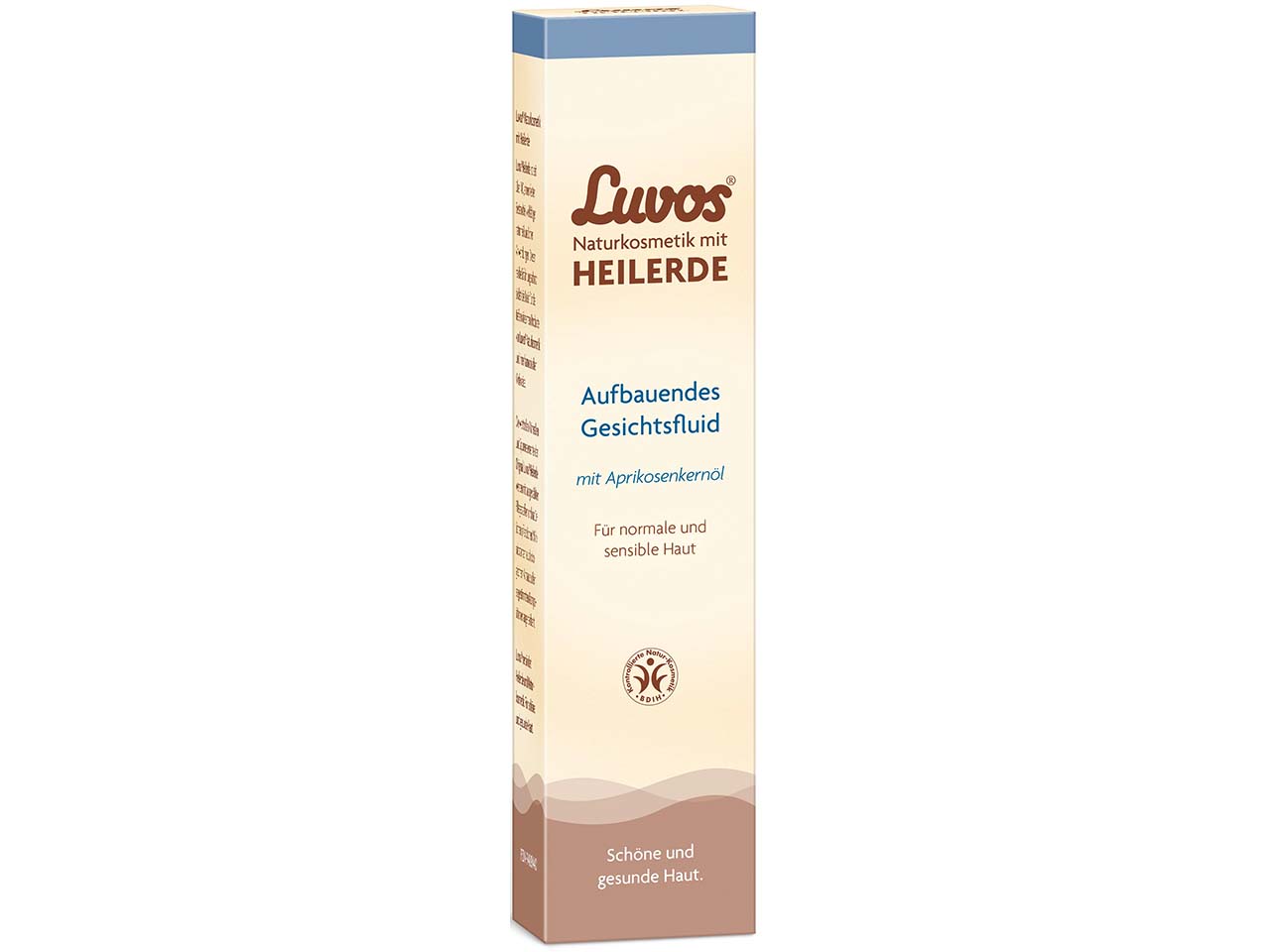 Luvos Aufbauendes Gesichtsfluid mit Aprikosenkernöl, 50 ml