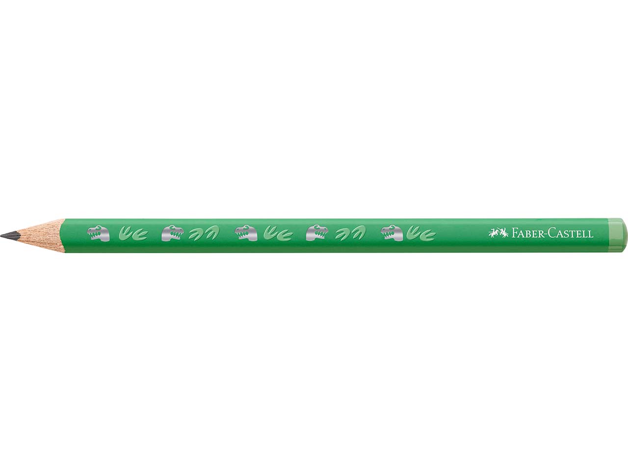 Faber-Castell Jumbo-Bleistift "Dino" HB, grün