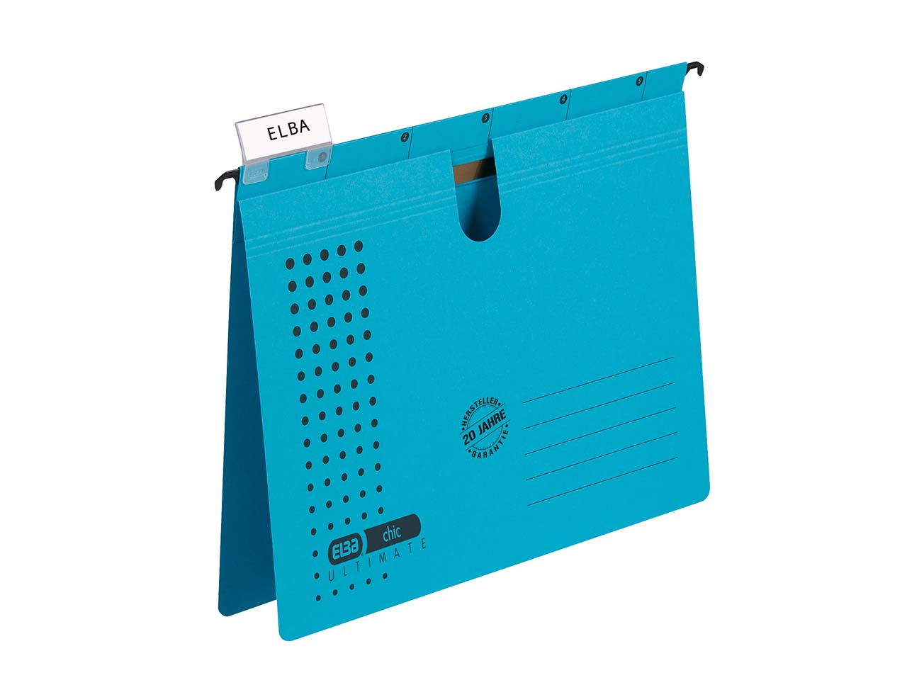 5 Elba Hängehefter 'chic ULTIMATE' blau