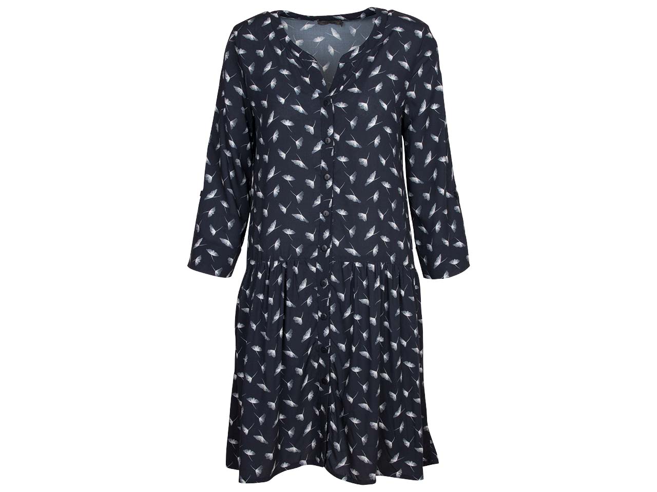 LANA Bio-Damen-Kleid "Irina" Ginko nightblue, Gr. 40