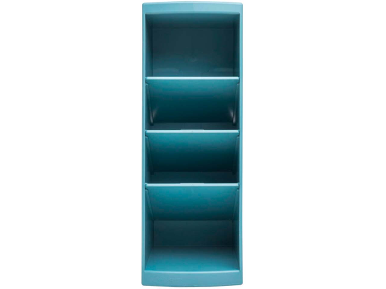Exacompta Ordnungshelfer "Multitower AutentiK" 4 Fächer, 230 x 80 x 110 mm, blau-grau Exacompta Ordnungshelfer "Multitower AutentiK" 4 Fächer, 230 x 80 x 110 mm, blau-grau