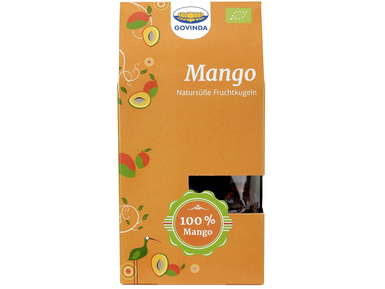 govinda Bio Mango-Kugeln, 120 g