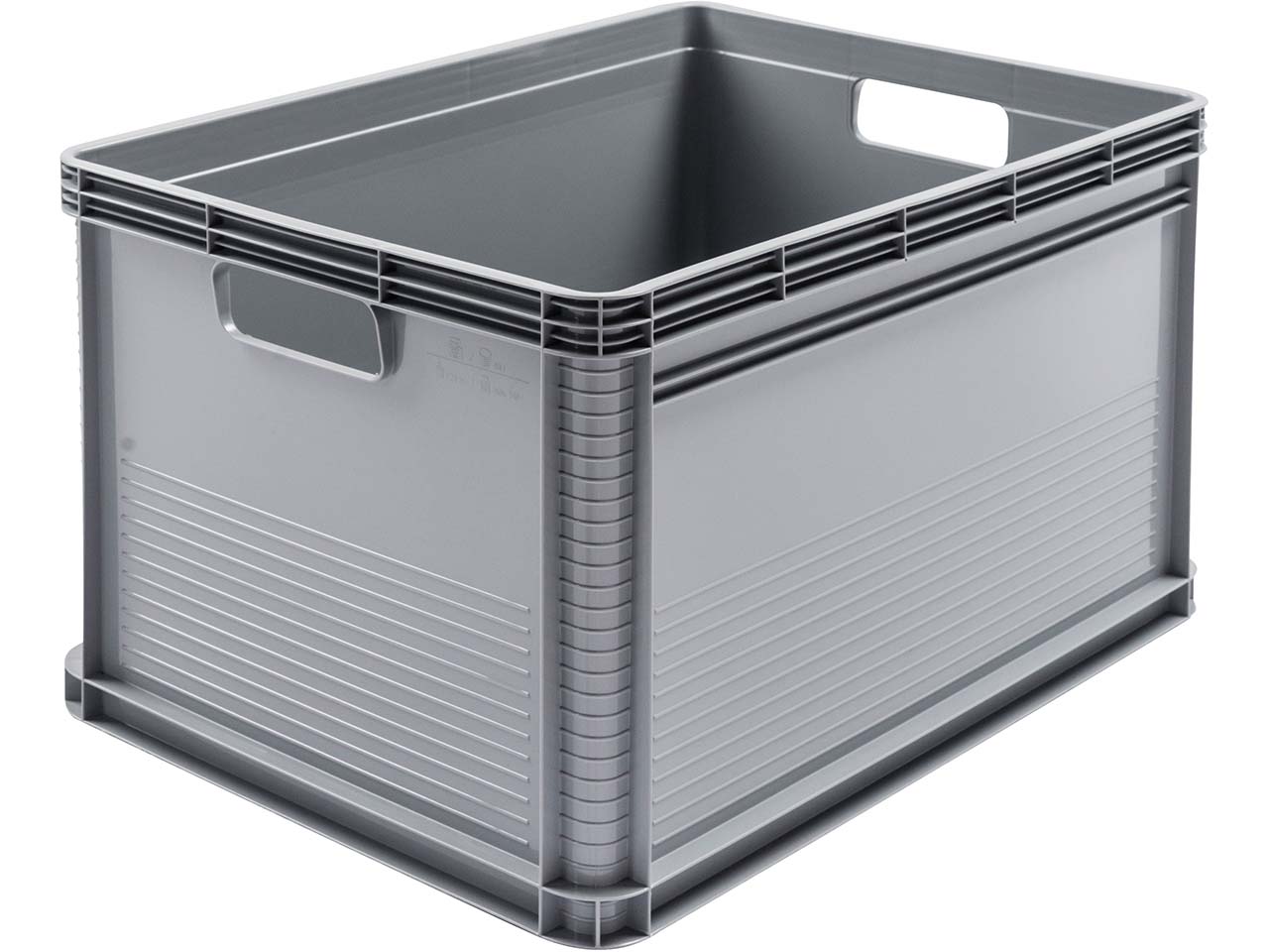 keeeper Transportbox 'Robert' stapelbar, 60 x 40 x 32 cm, 64 l, grau