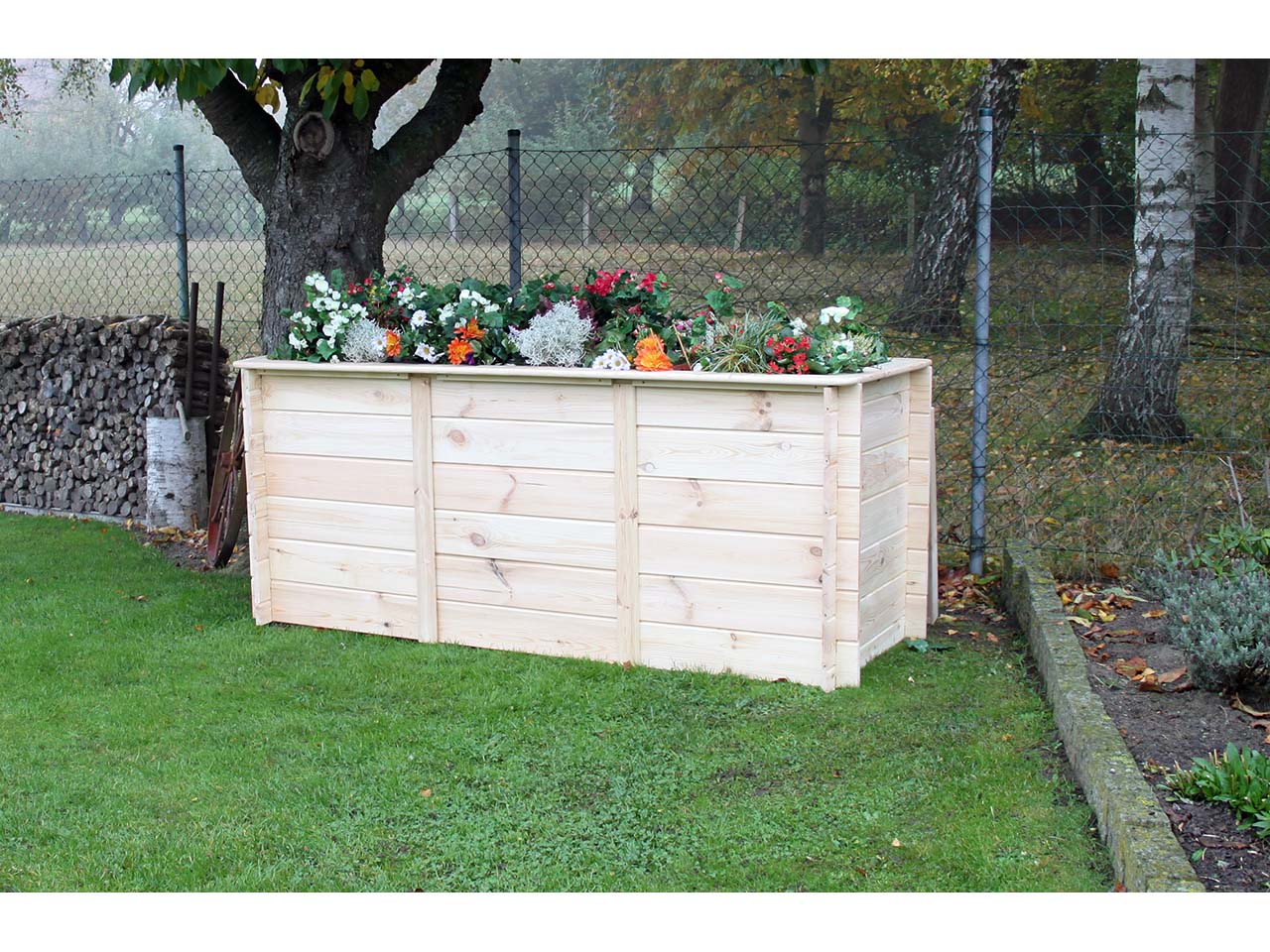 Hochbeet B 200 x T 80 x H 86 cm