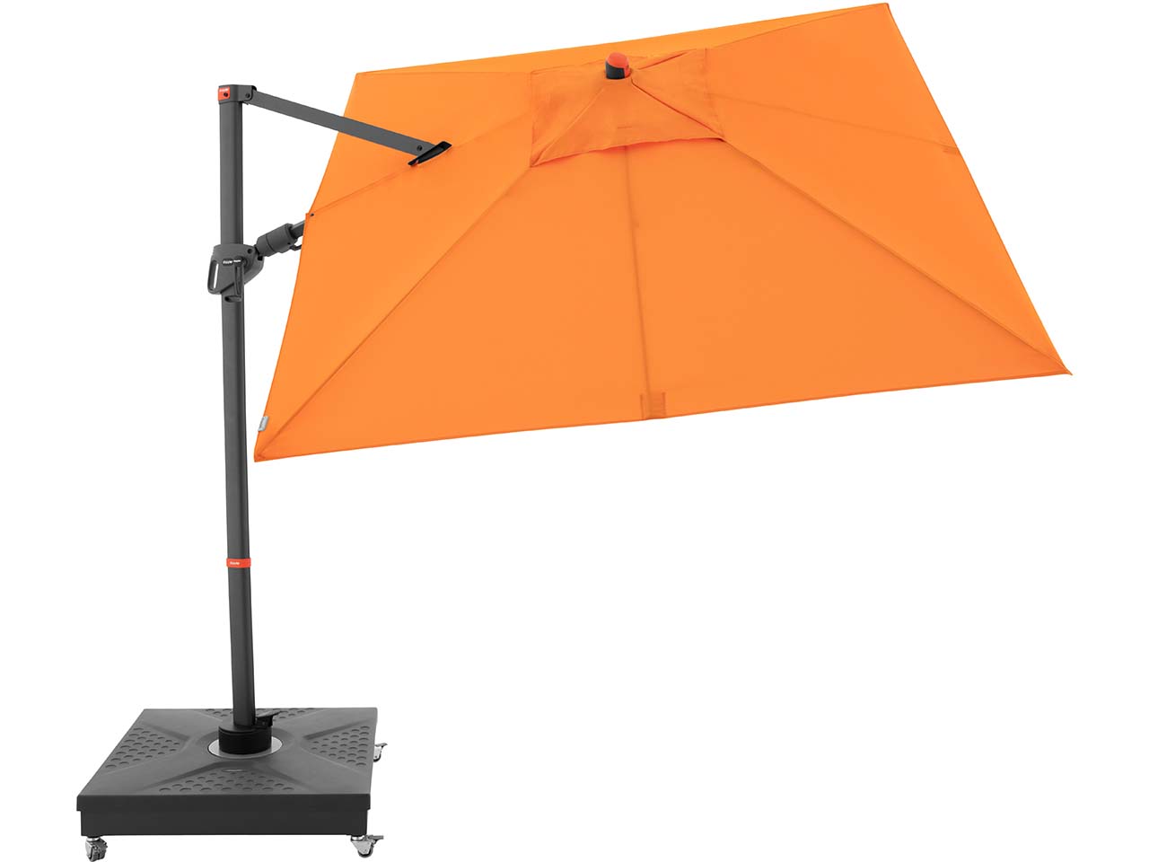 doppler Pendelschirm "myZone AX" 210 x 210 cm, orange