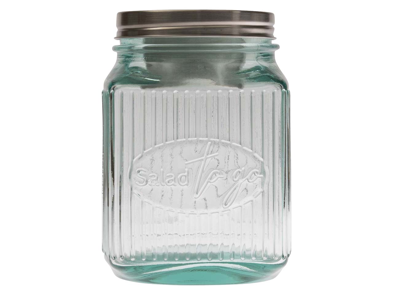 Recycling-Schraubglas 'Salad to go', 1,25 l