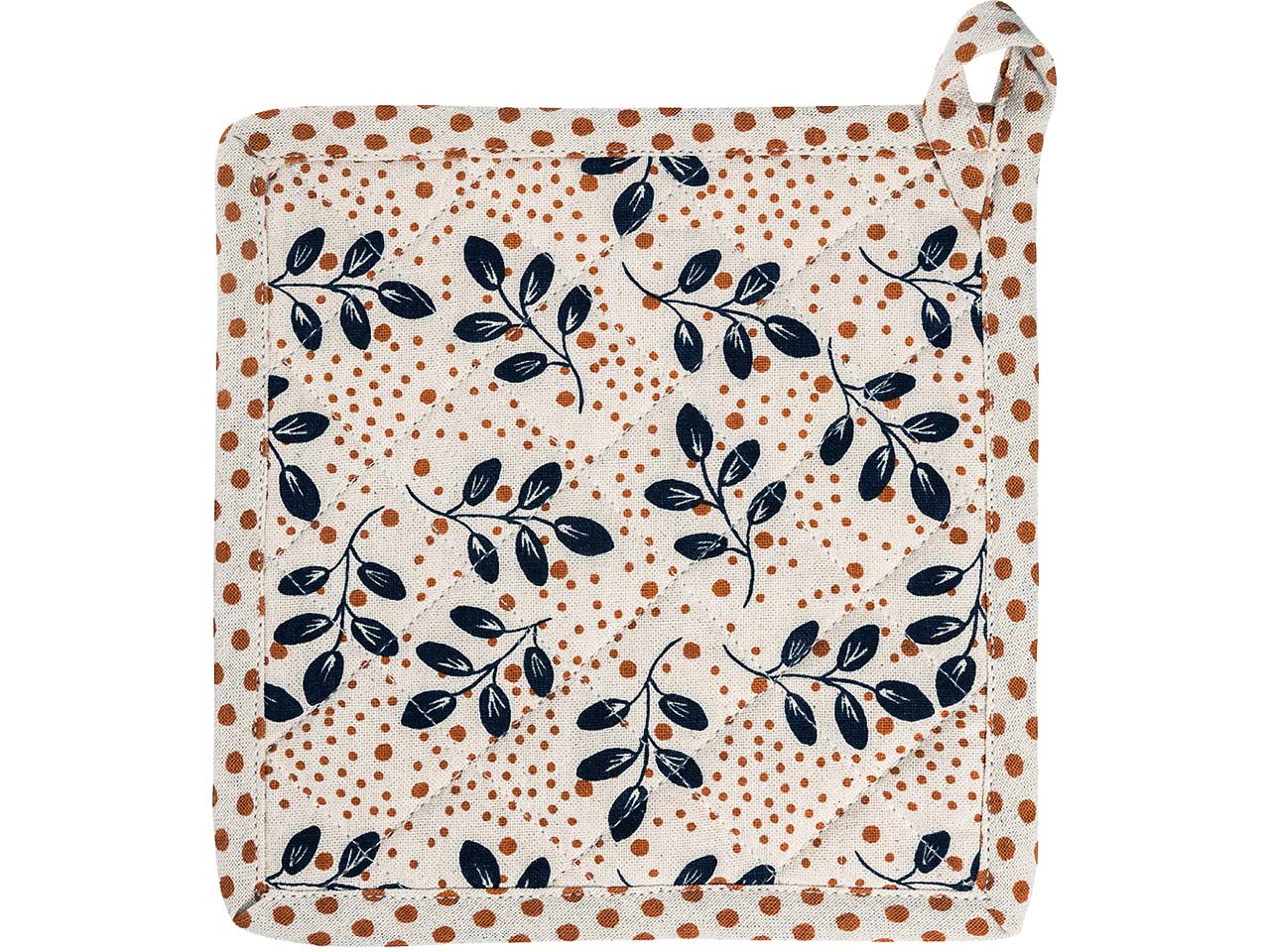 tranquillo Bio-Topflappen "LEAVES" 20 x 20 cm, bunt