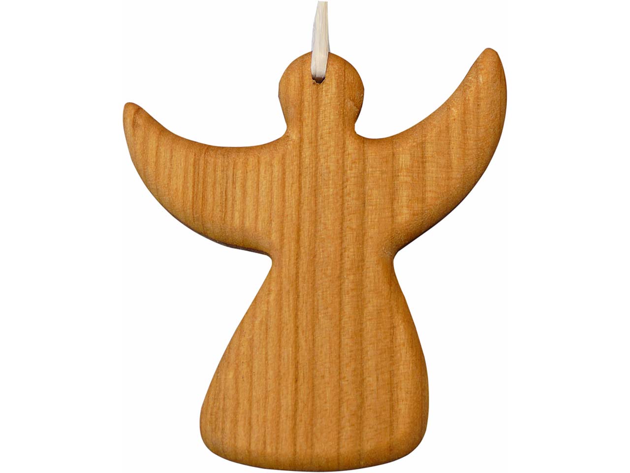 Dekoanhänger "Engel" aus Holz mit Aufhängungsfaden