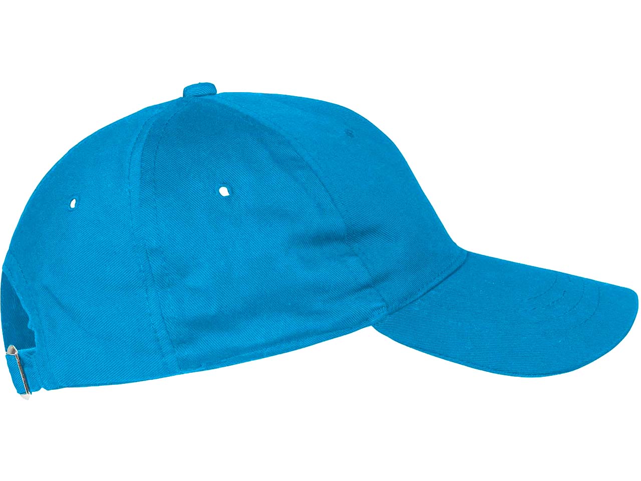 Neutral Bio-Cap aus Baumwoll-Twill, sapphire