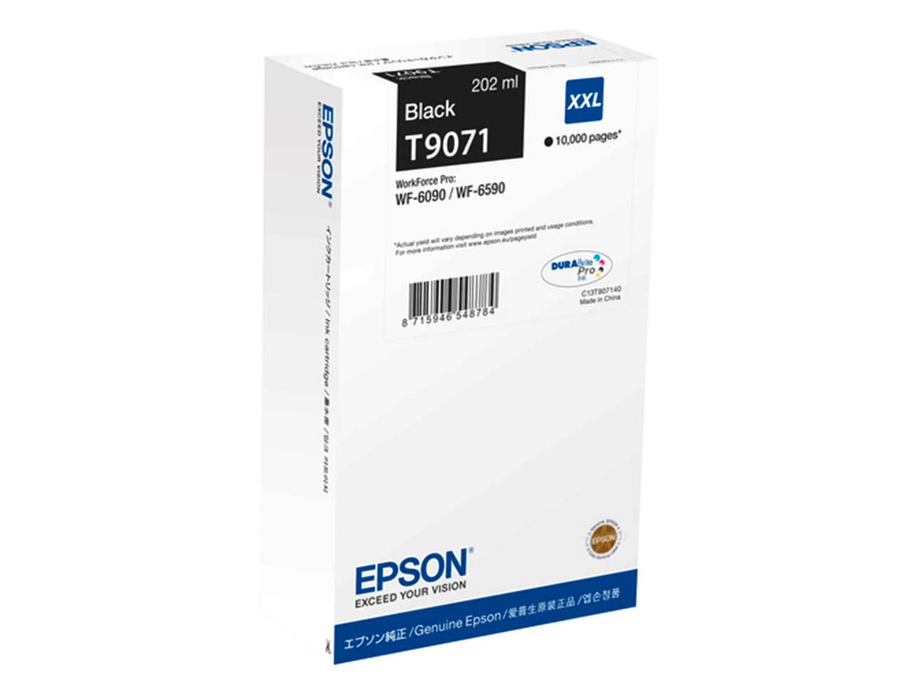 Epson Tintenpatrone T9071 XXL schwarz
