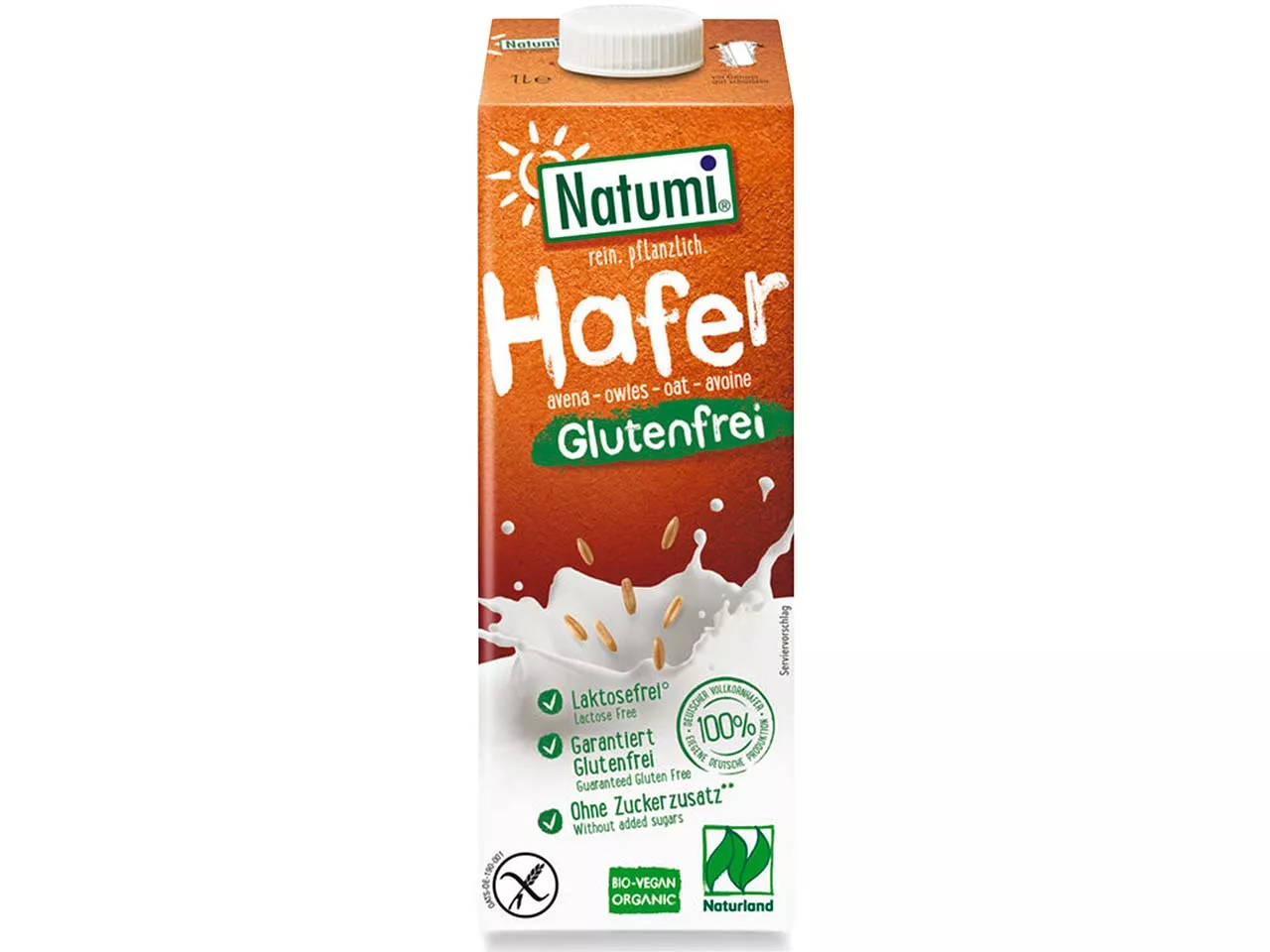 NATUMI Bio-Haferdrink, glutenfrei, 1 l