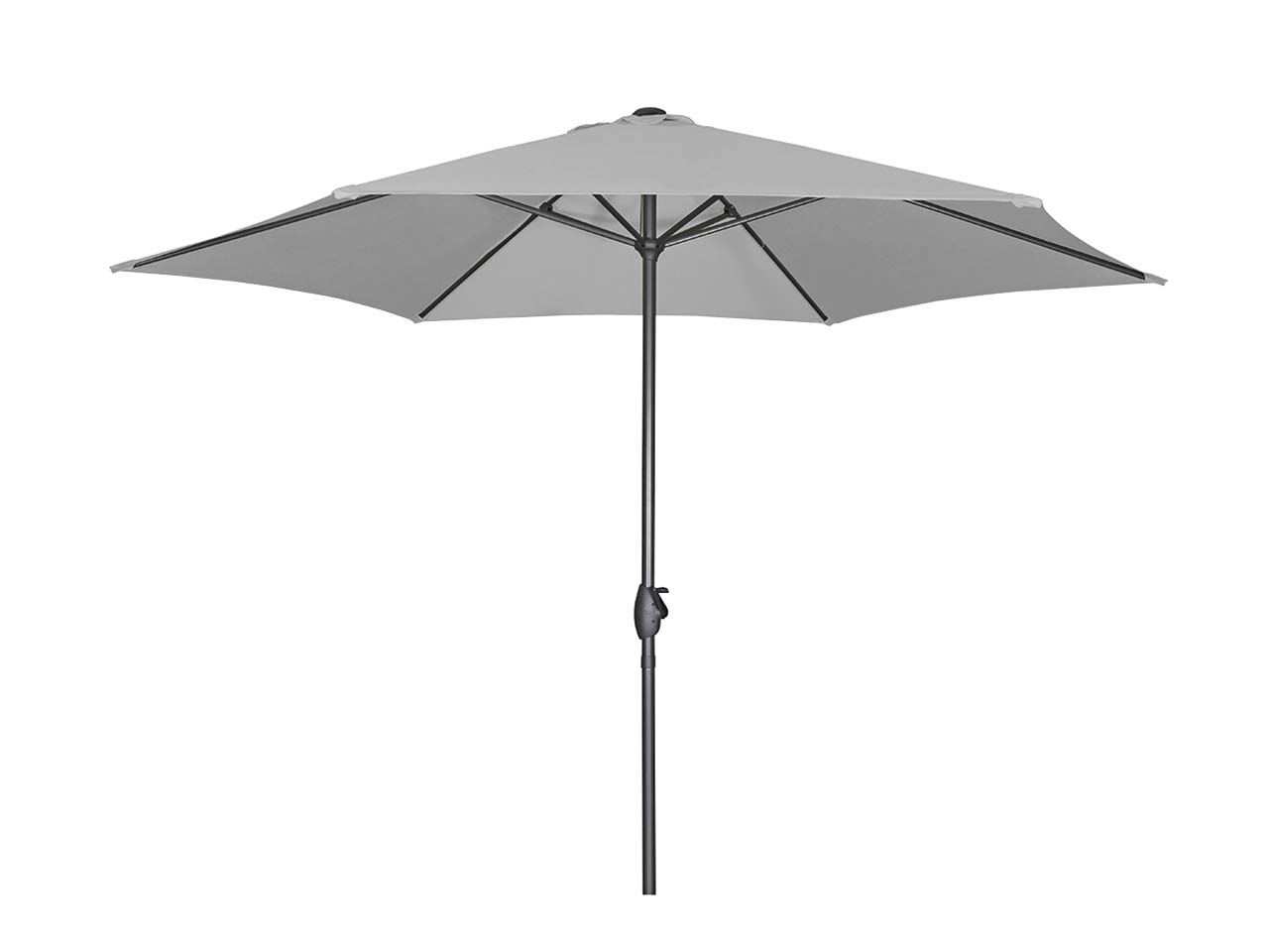 doppler Sonnenschirm "Basic Lift Neo" Ø 300 cm, grau