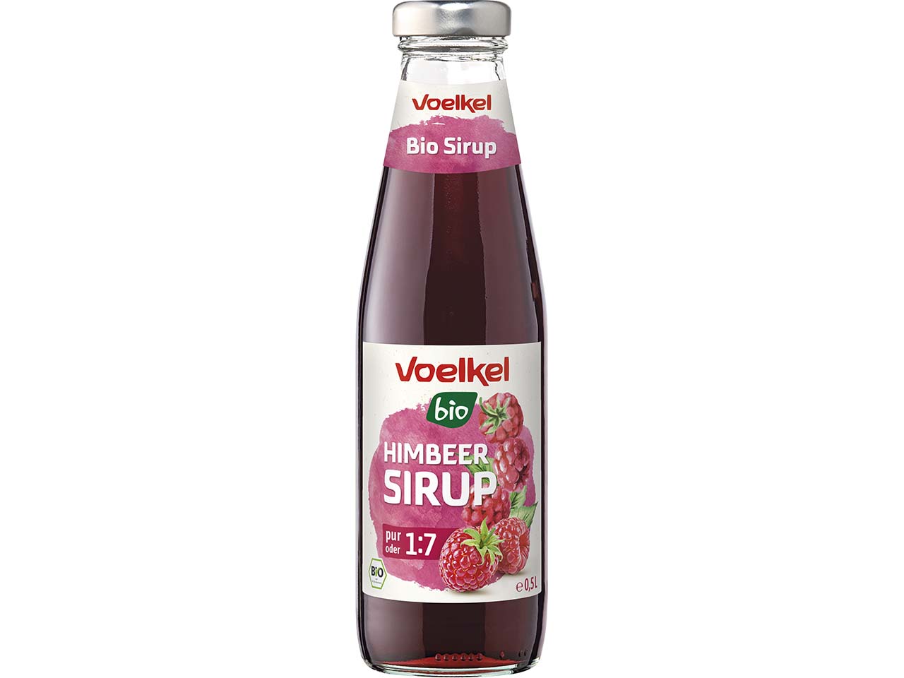 Voelkel Bio-Himbeer-Sirup, 500 ml