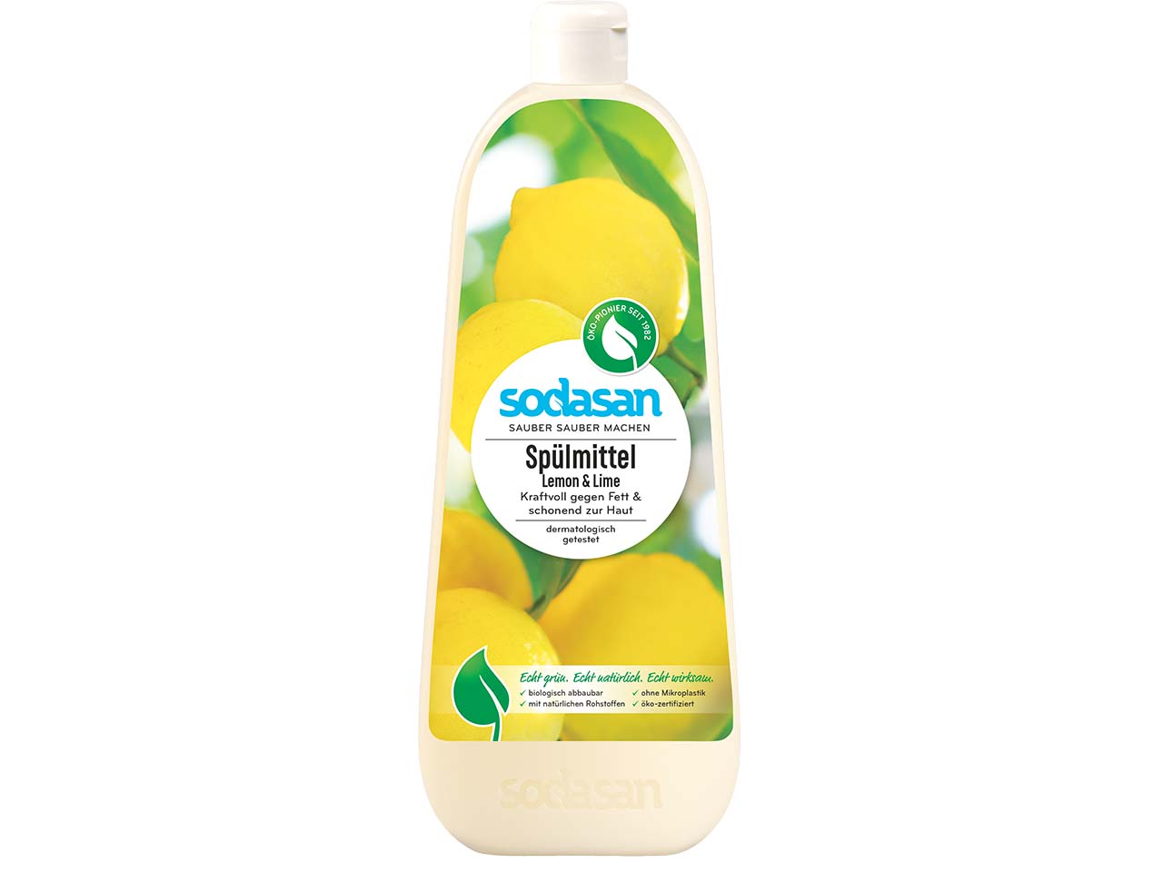 Sodasan Spülmittel "Lemon & Lime", 1 l