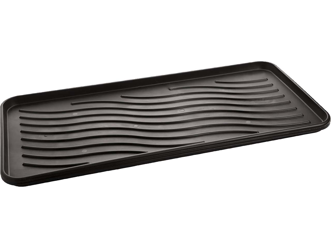 Abtropfschale für Schuhe, anthrazit, 78 x 38 cm