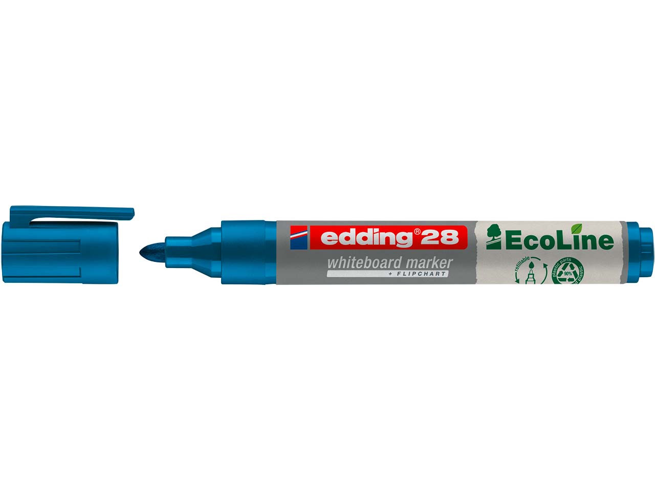 edding Whiteboardmarker "28 EcoLine" blau