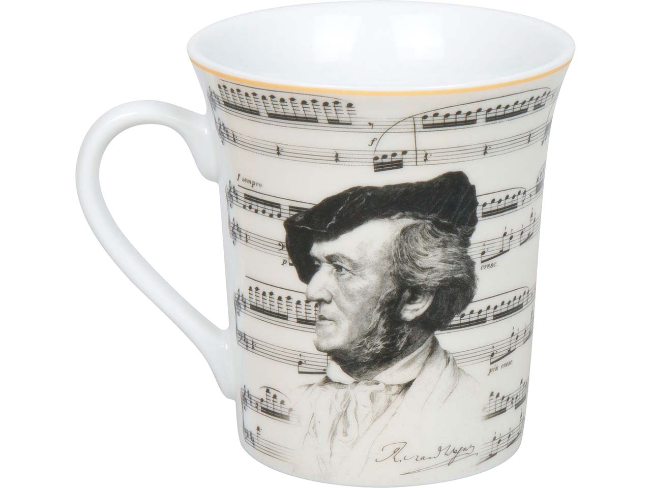 Könitz Tasse Komponisten "Wagner"