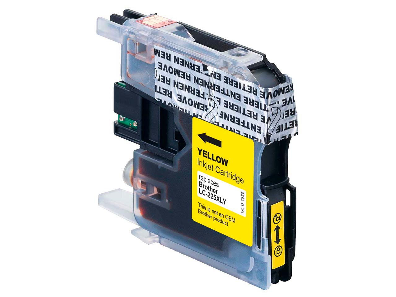 memo Tintenpatrone ersetzt Brother LC-225XLY gelb