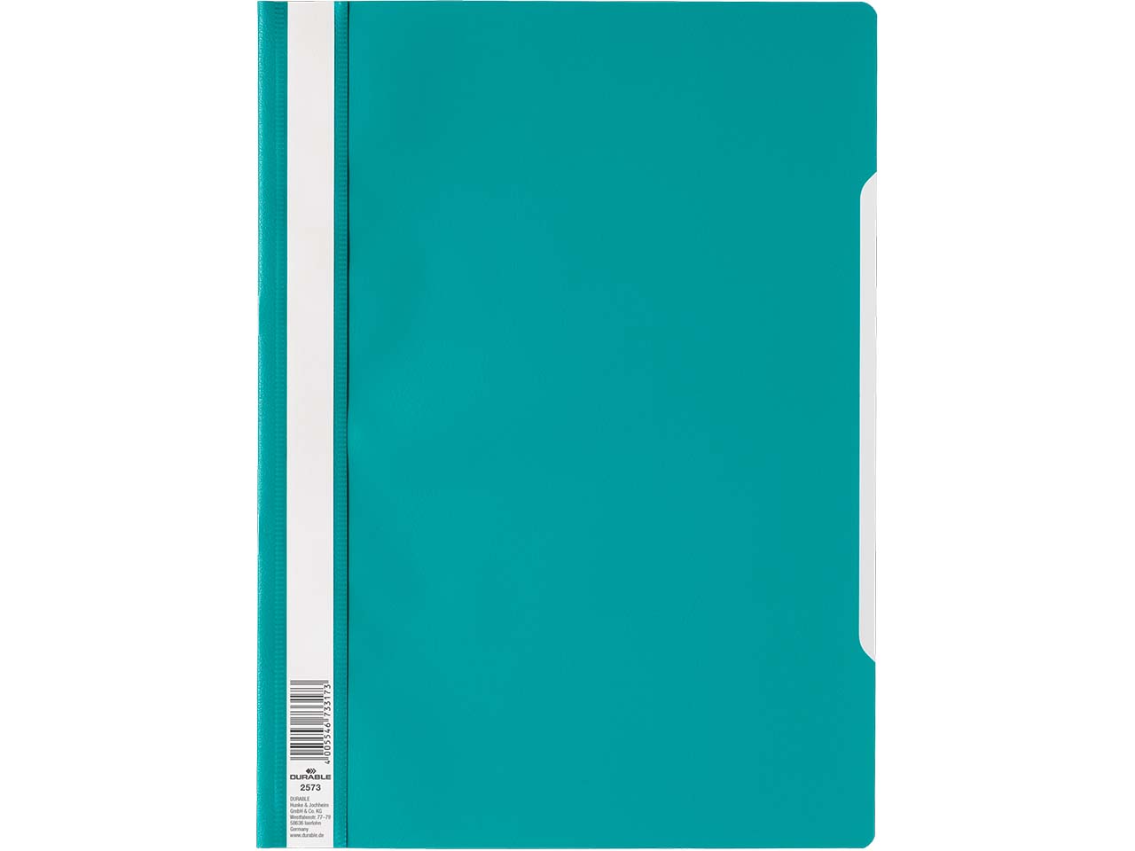 DURABLE Schnellhefter aus PP petrol DURABLE Schnellhefter aus PP petrol