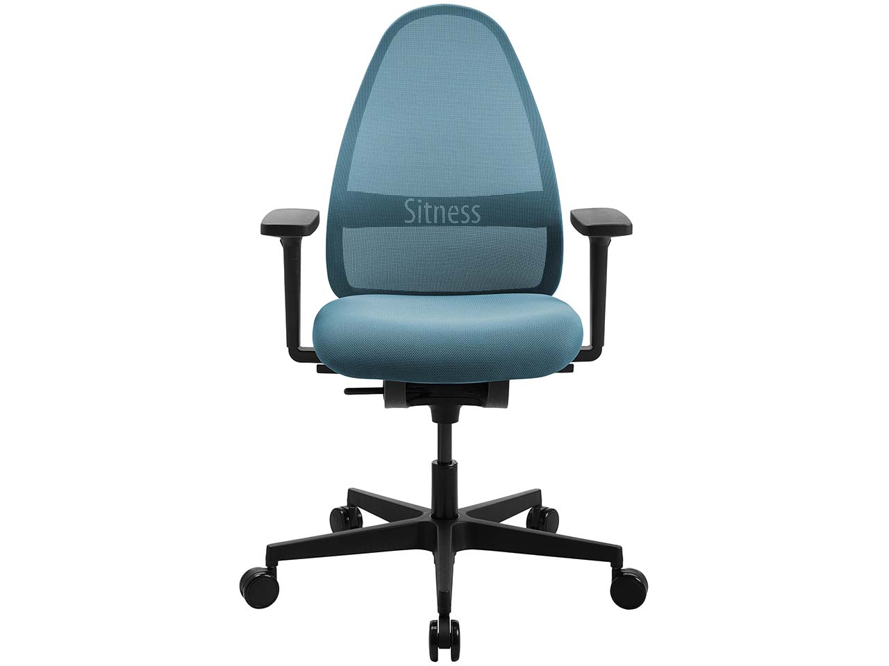 Topstar Bürodrehstuhl 'Soft Sitness Art' mit Armlehnen, blau