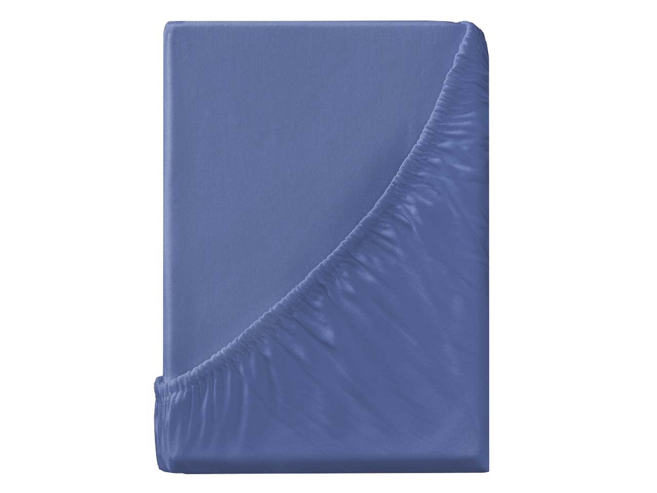 MELA Bio-Spannbettlaken 'PAMBAN' aus Jersey, 180/200 x 200 cm, blau