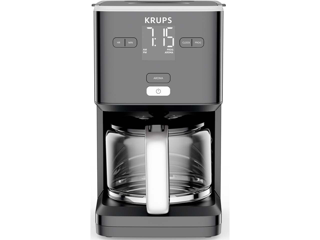 KRUPS Filterkaffeemaschine "Smart´n Light KM6008", schwarz