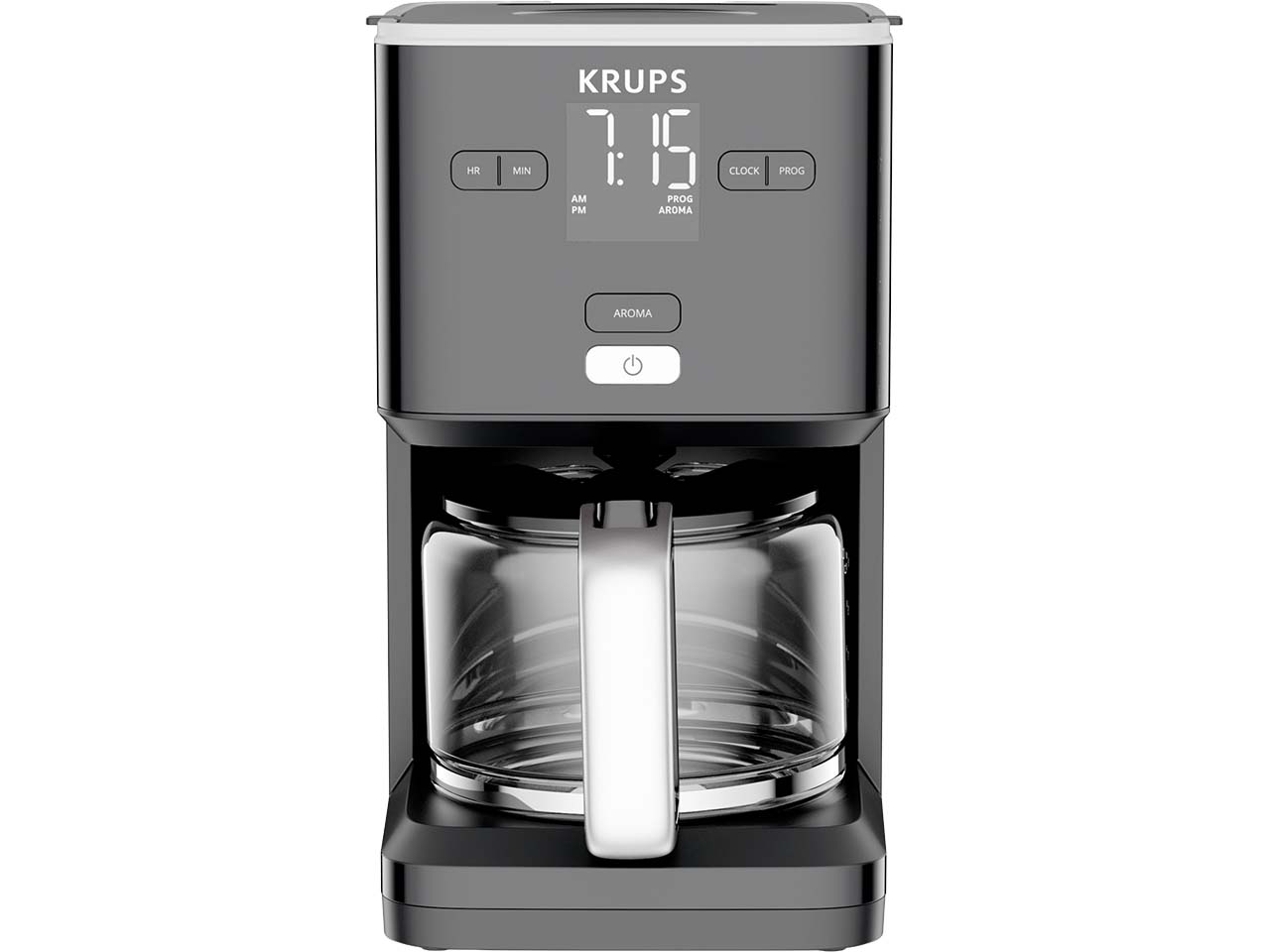 KRUPS Filterkaffeemaschine "Smart´n Light KM6008", schwarz