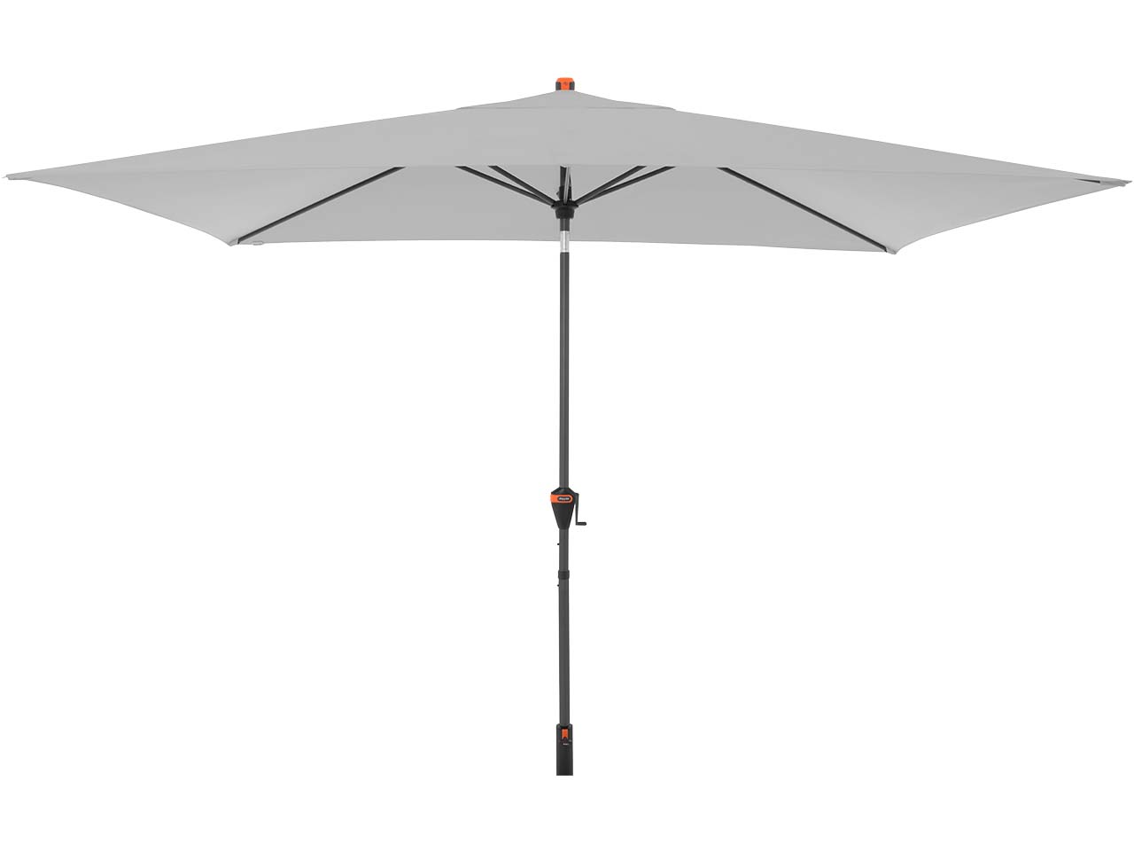 doppler Sonnenschirm "myZone Auto Tilt" 300 x 200 cm, HV, hellgrau