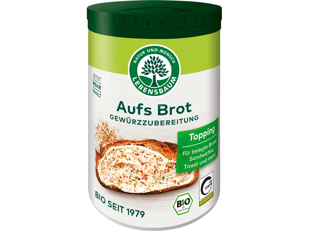 LEBENSBAUM Bio-Gewürzmischung "Auf´s Brot", 80 g