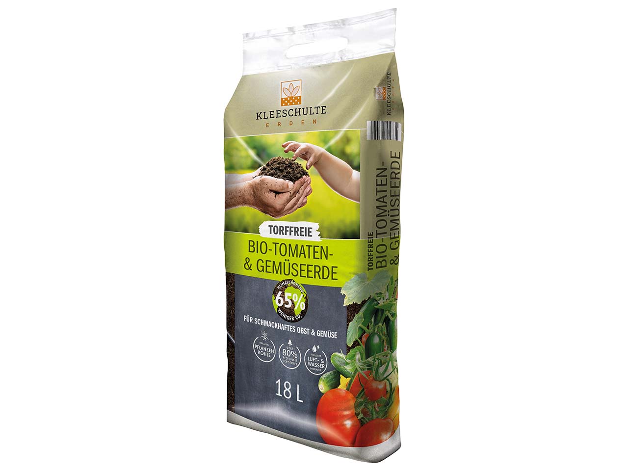 Kleeschulte Bio-Tomaten- und Gemüseerde, torffrei, 18 l