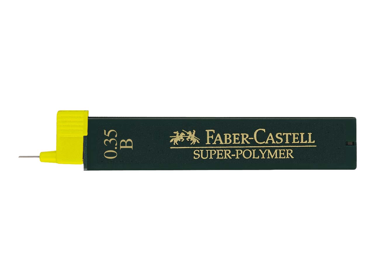 12 Faber-Castell Ersatzmine für Druckbleistifte "Super-Polymer" 0,35 mm B