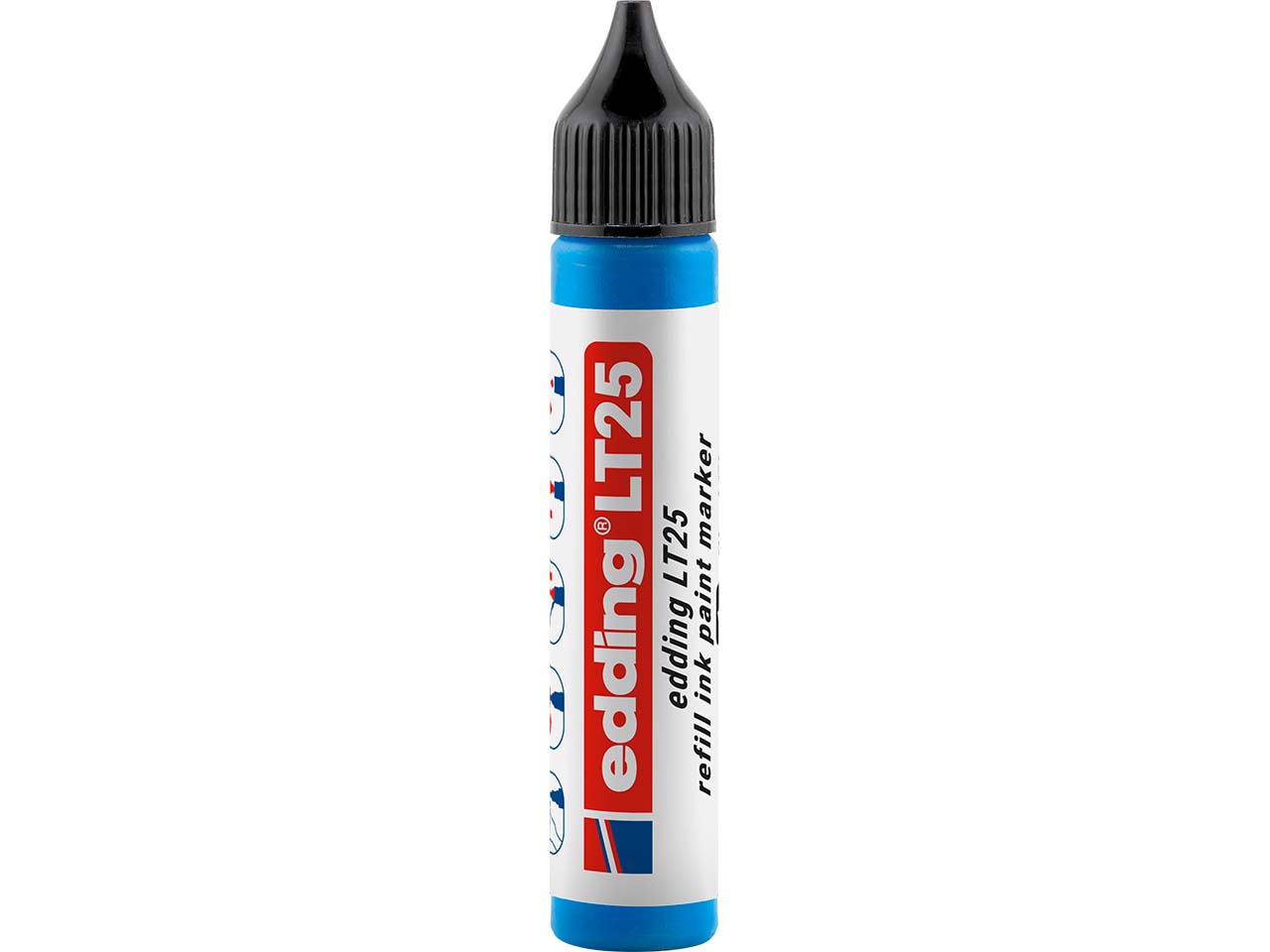 edding Nachfülltinte "LT 25" Lackmarker, 25ml, blau